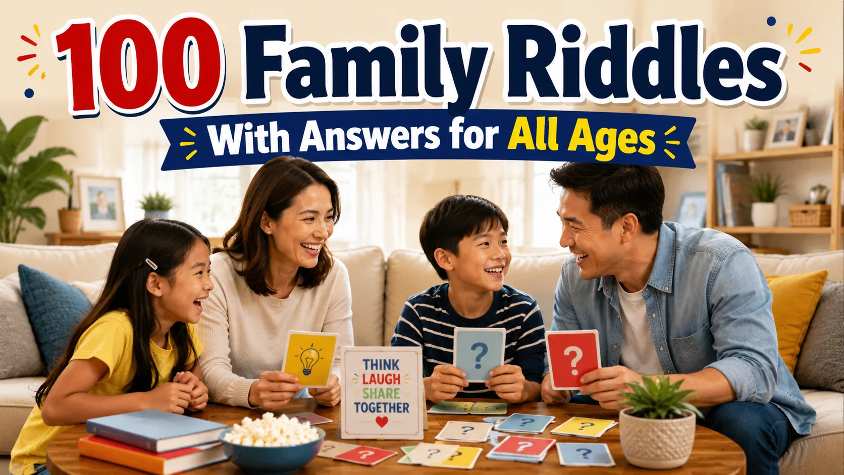 100 Family Riddles With Answers for All Ages