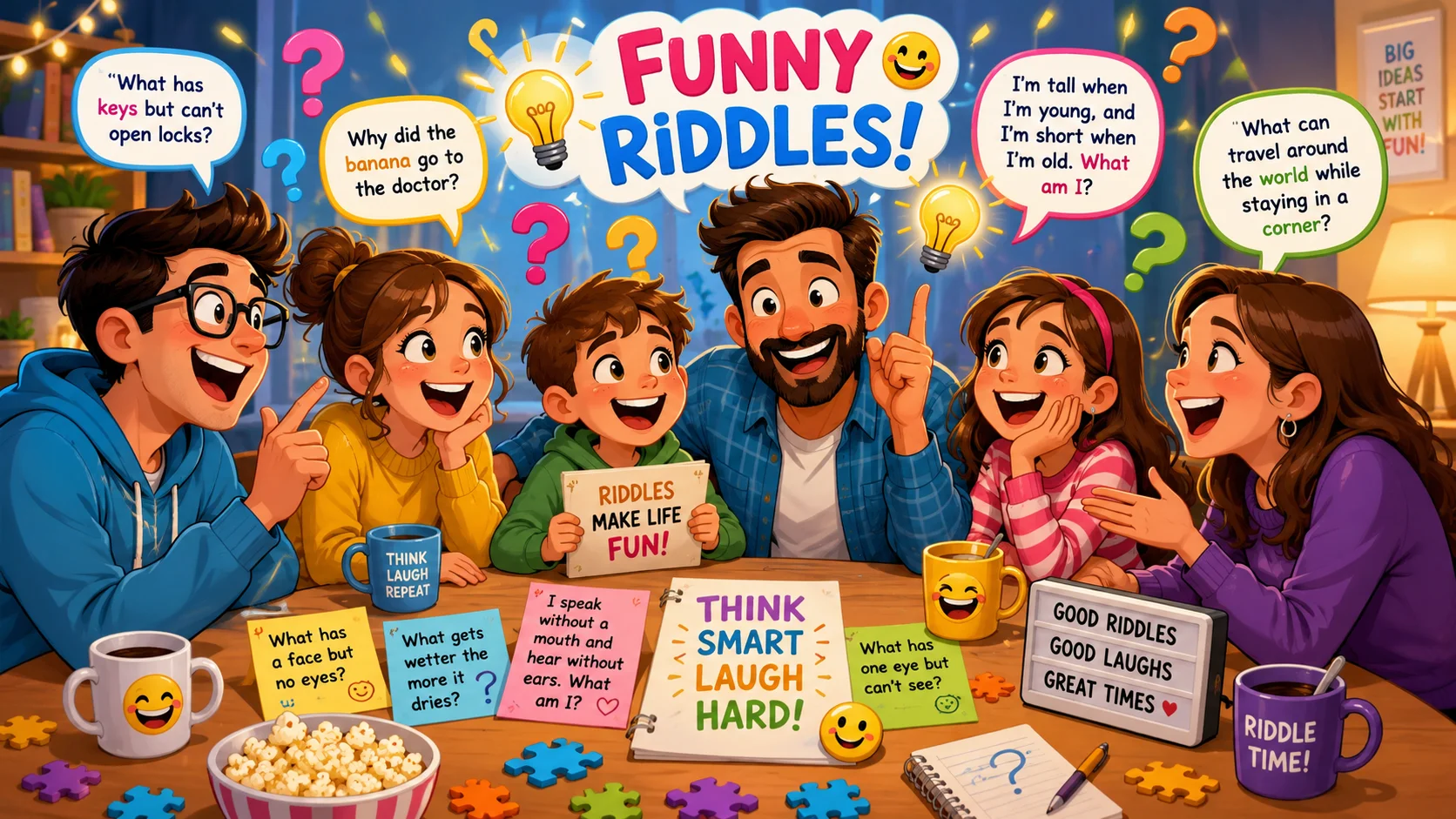 100 Funny Riddles With Answers That Make You Laugh
