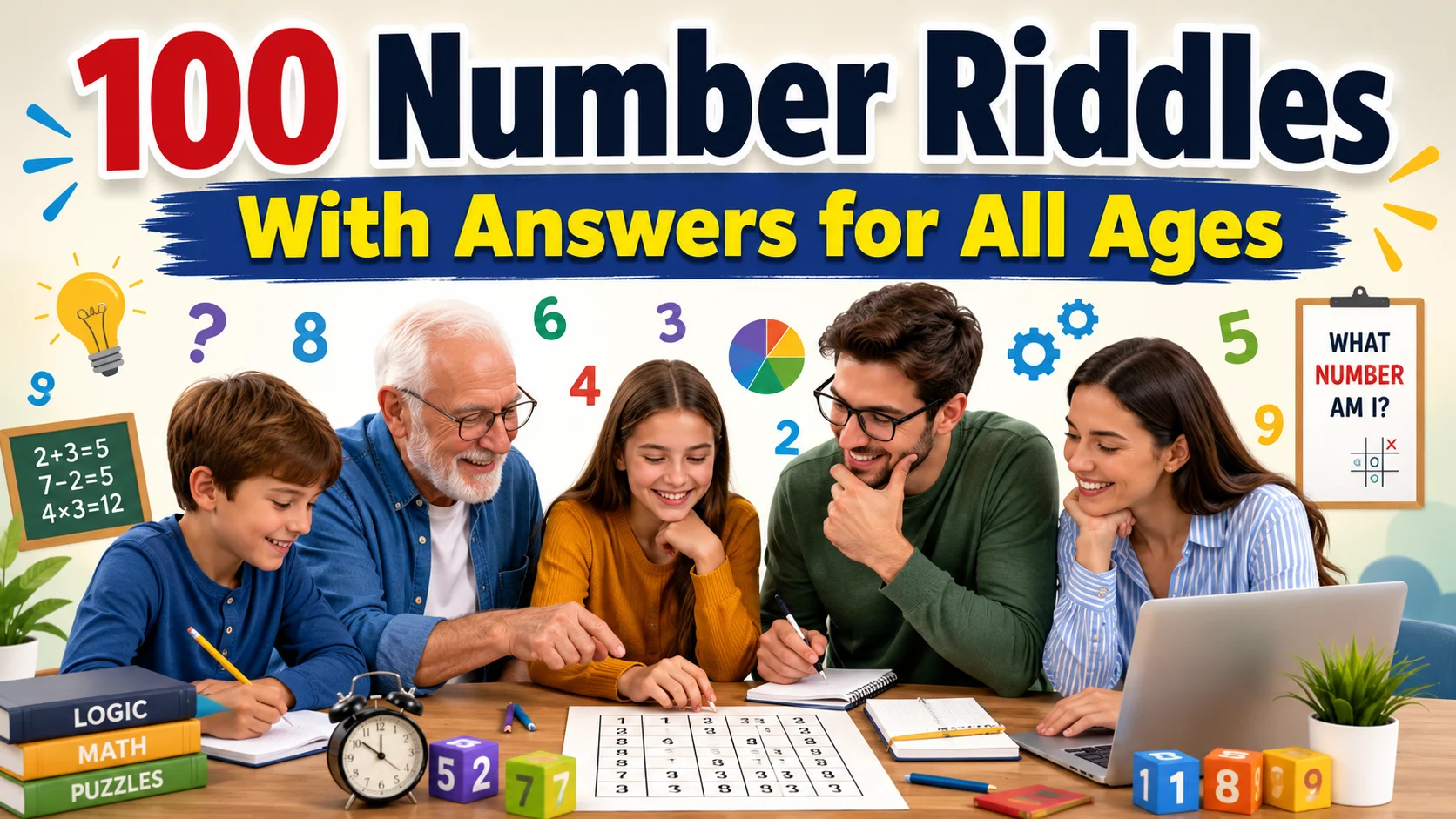100 Number Riddles With Answers for All Ages