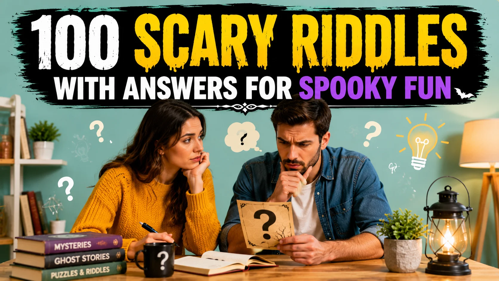 100 Scary Riddles With Answers for Spooky Fun