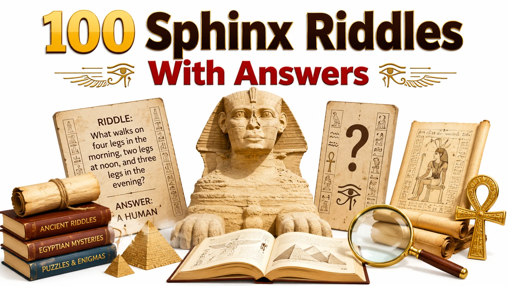 100 Sphinx Riddles With Answers to Challenge Your Mind