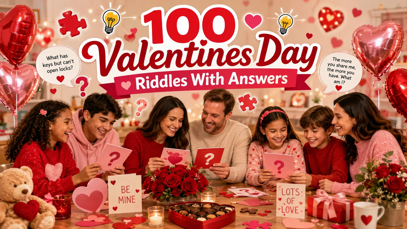 100 Valentines Day Riddles With Answers