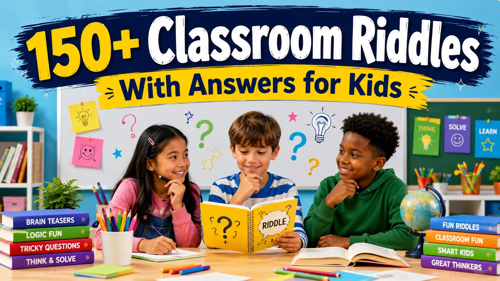 150+ Classroom Riddles With Answers for Kids
