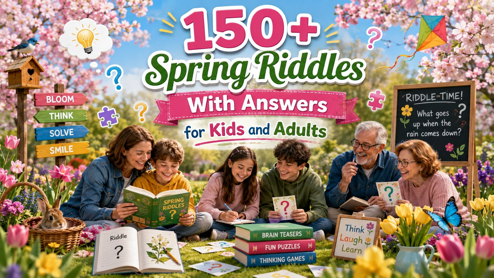150+ Spring Riddles With Answers for Kids and Adults