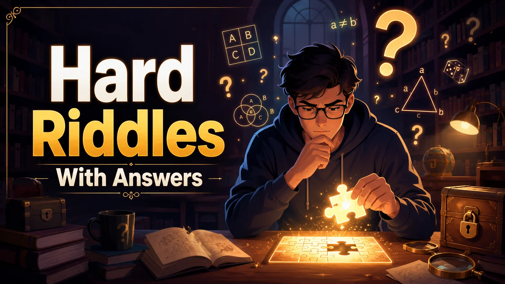 70 Hard Riddles With Answers to Challenge Your Brain