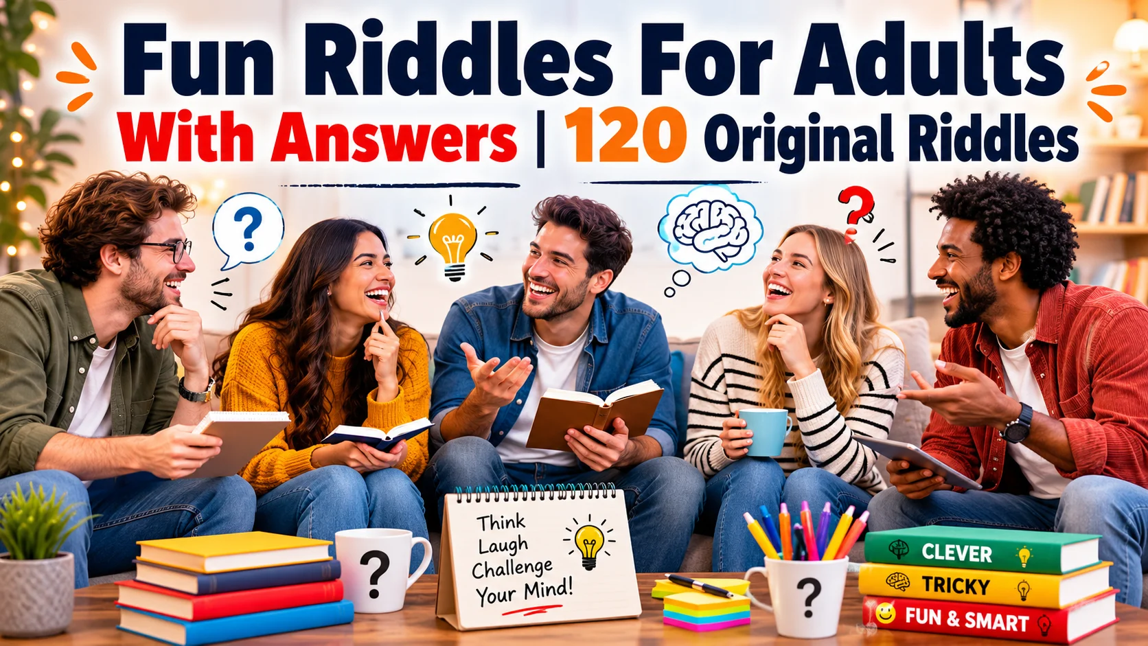 Fun Riddles For Adults With Answers | 120 Original Riddles
