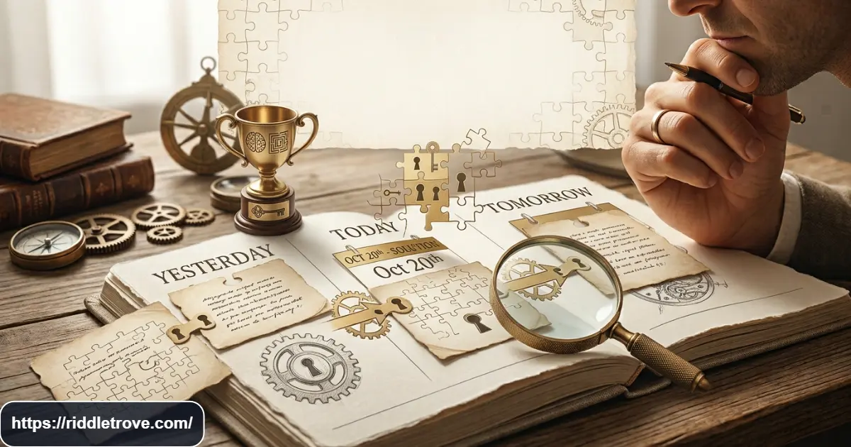 Final day-of-week calendar challenge with logical puzzle clues