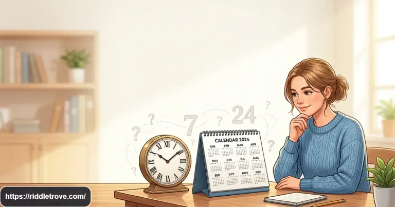 How many seconds are in a year riddle with calendar and clock clues