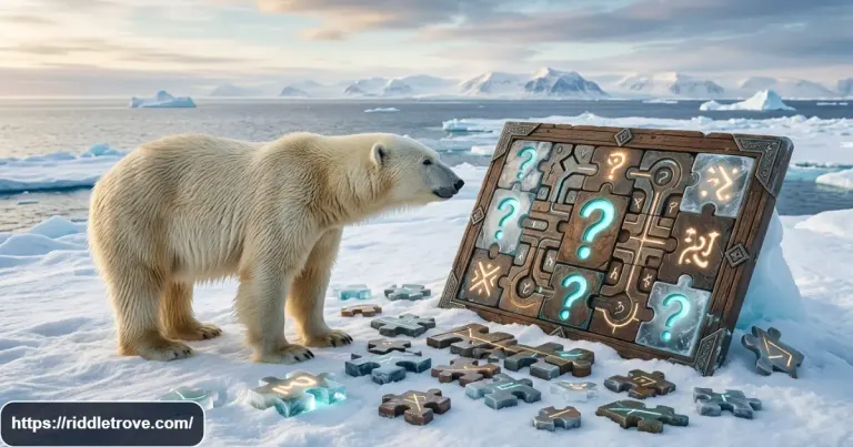 I Turn Polar Bears White Riddle with a tricky polar bear puzzle