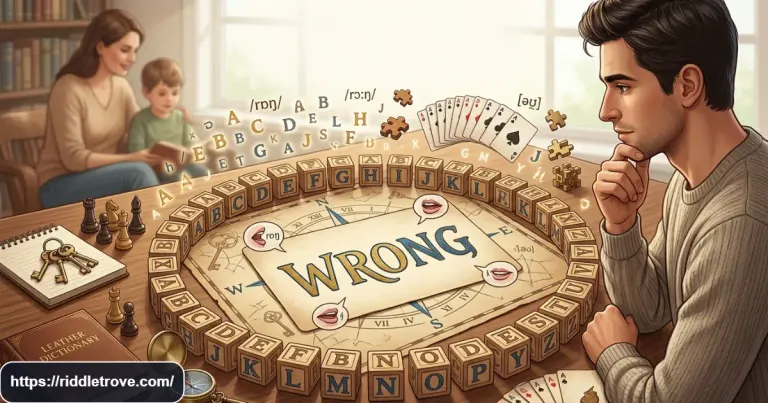 What word is always pronounced wrong riddle with playful word clues