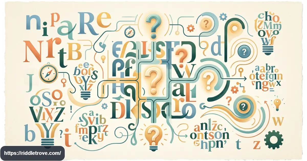Sneaky word riddles