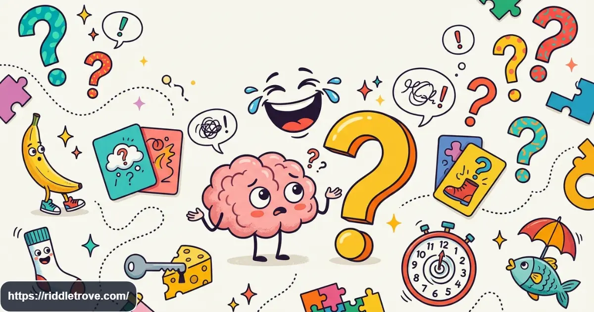 Stupid riddles with funny and silly puzzle clues