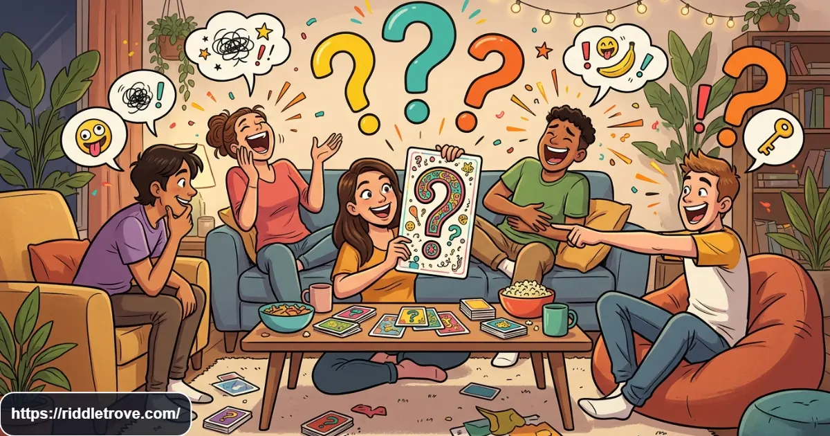 Stupid riddles for friends to solve together