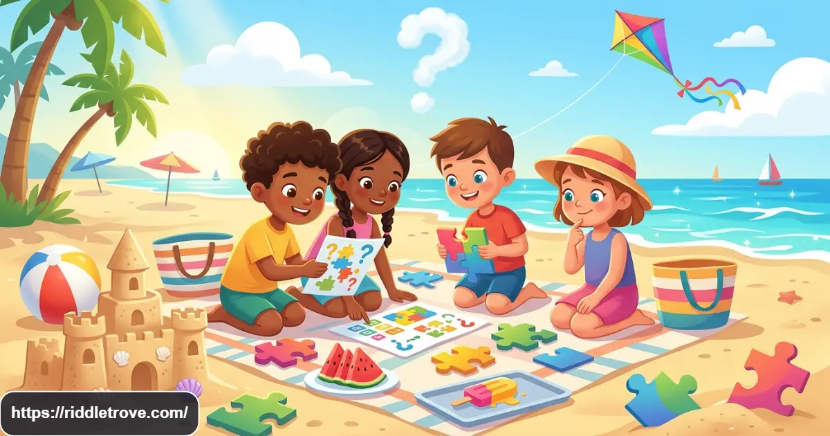 Summer riddles for kids