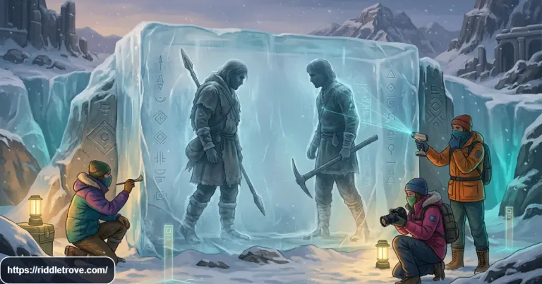 Two bodies found frozen Adam and Eve riddle