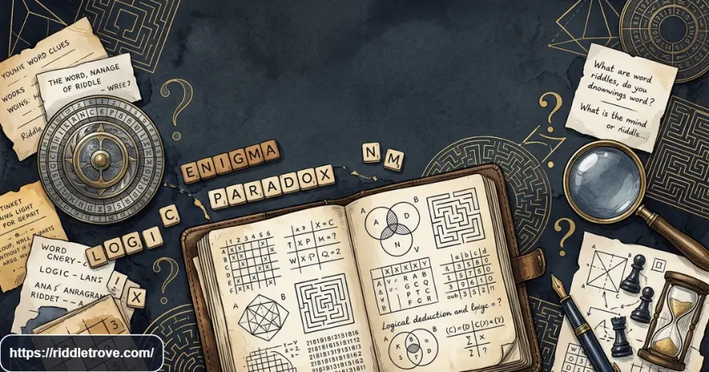 Word riddles for adults with challenging clues