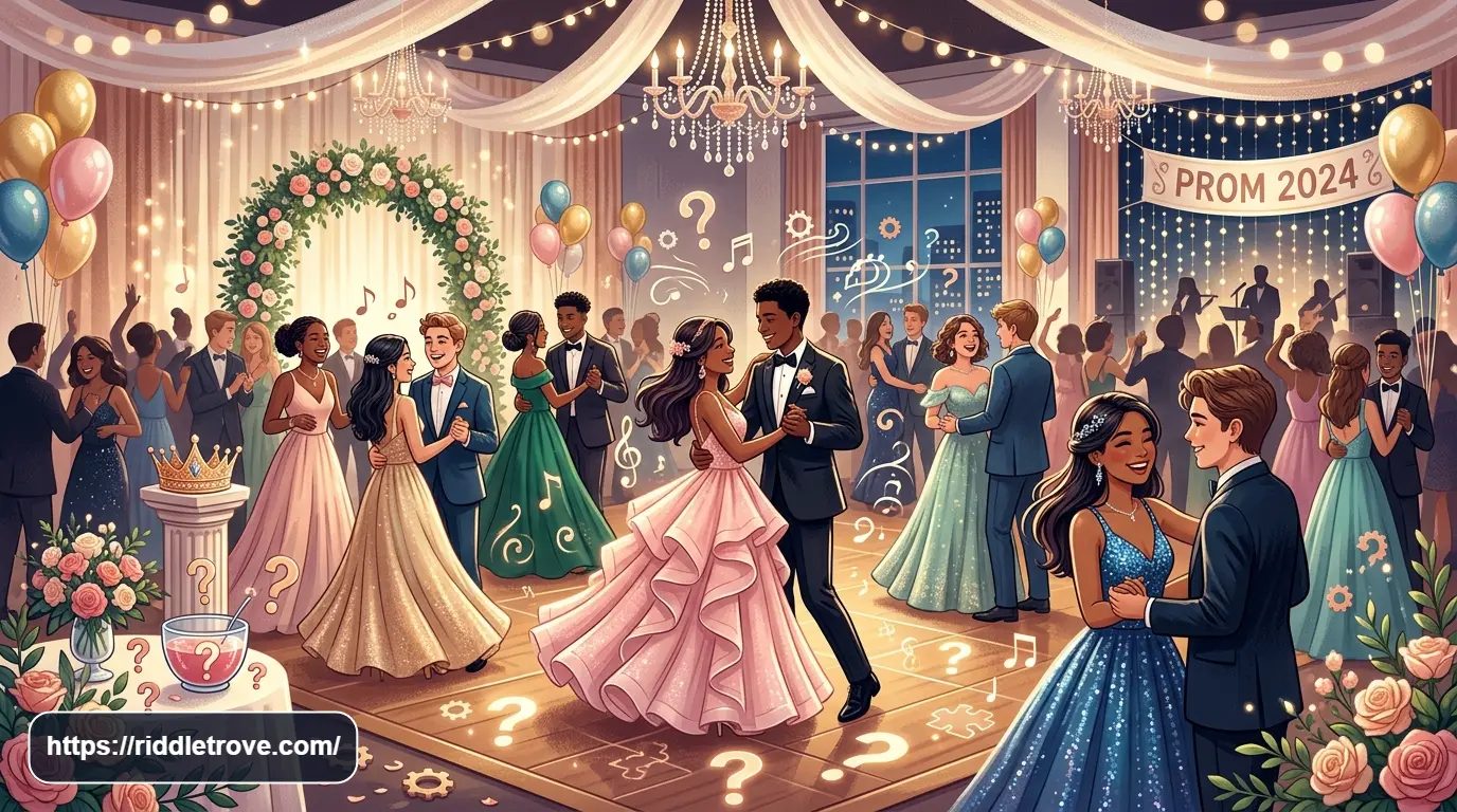 Prom Riddles With Answers: 100 Fun, Funny & Hard Prom Riddles - RiddleTrove