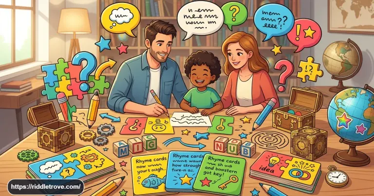 100 short rhyming riddles with answers for kids and adults