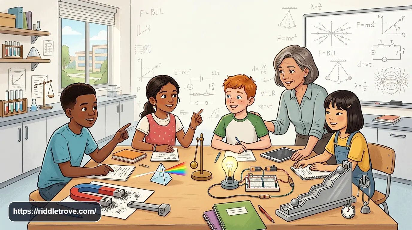 Physics Riddles With Answers: 100 Fun Brain Teasers - RiddleTrove