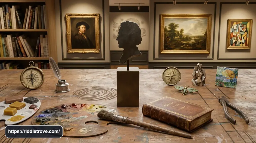 Art History and Famous Artist Riddles 🎭