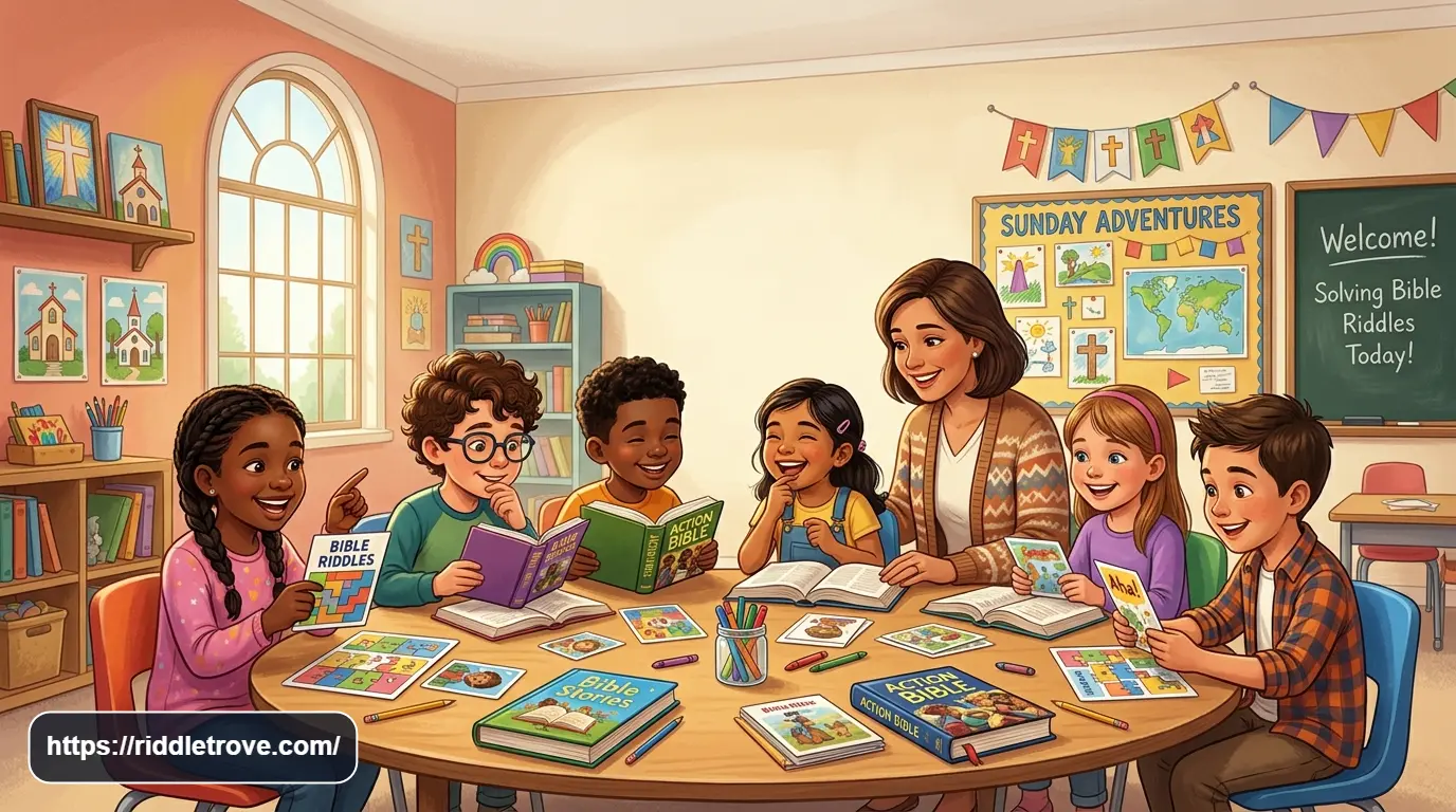 100 Sunday School Riddles With Answers for Kids - RiddleTrove
